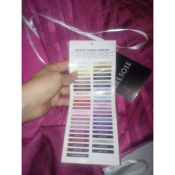 Belsoi Petunia Size 12 Maxi Off Shoulder Dress Style L4065 - Picture 4 of 6